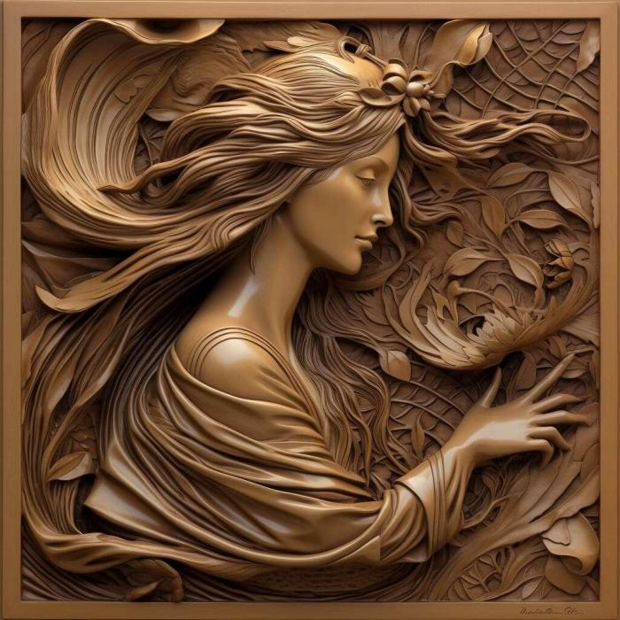 نموذج ثلاثي الأبعاد لآلة CNC 3D Art 